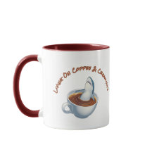Leben auf Koffein und Kreativität - 11 oz Tasse