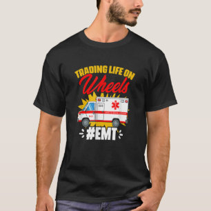 Leben auf Rädern Ambul, medizinischer Notarzt T-Shirt