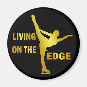 LEBEN AUF THE EDGE MAGNET