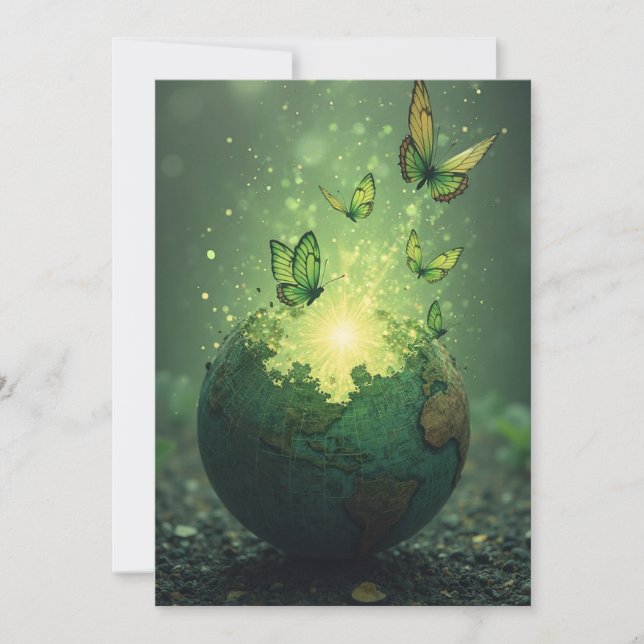 Leben aus den Aschen Einladung (Vorderseite)