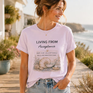 Leben aus der Annahme – Inspirierendes Christentum Tri-Blend Shirt