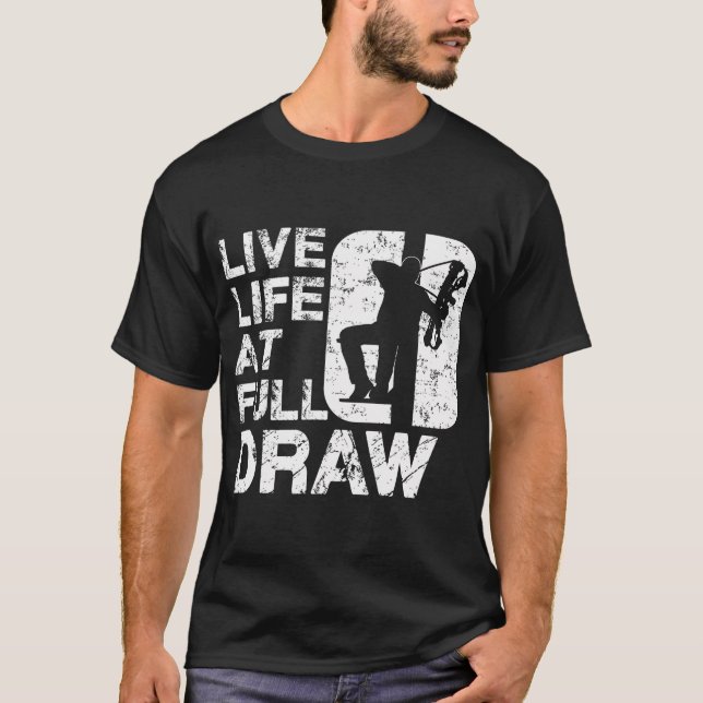 Leben bei voller Gezeichnet Beschneidung T-Shirt (Vorderseite)