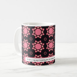 Leben belohnt auf lustige Weise | ROSE Kaffeetasse