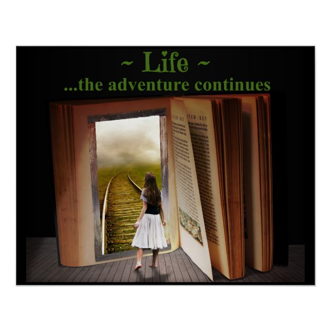 Leben, das Abenteuer geht weiter Poster (Vorderseite)