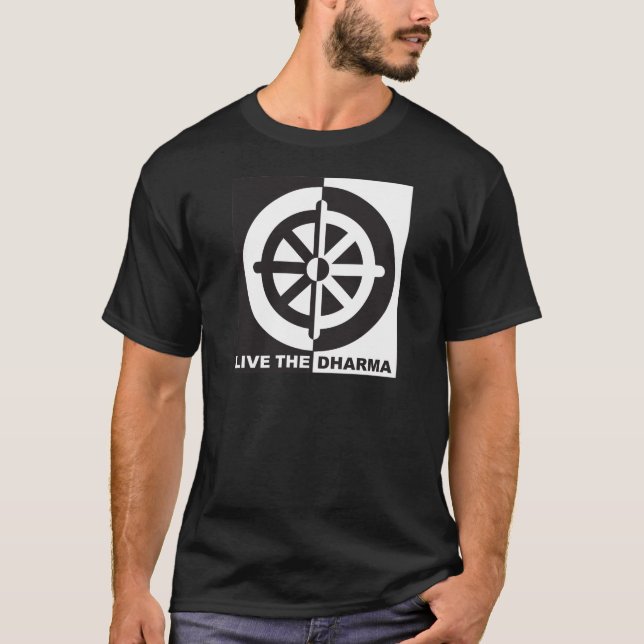 Leben das Dharma T-Shirt (Vorderseite)
