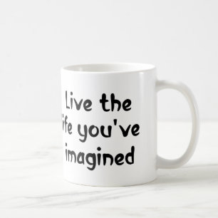 Leben das Zitatkaffee-Tassengeschenk des Lebens Kaffeetasse