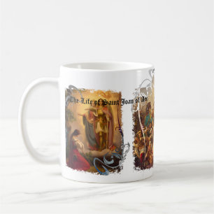 Leben der Heilig-Jeanne d'Arc Kaffee-Tasse Kaffeetasse