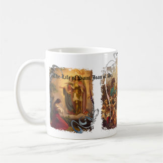 Leben der Heilig-Jeanne d'Arc Kaffee-Tasse Kaffeetasse