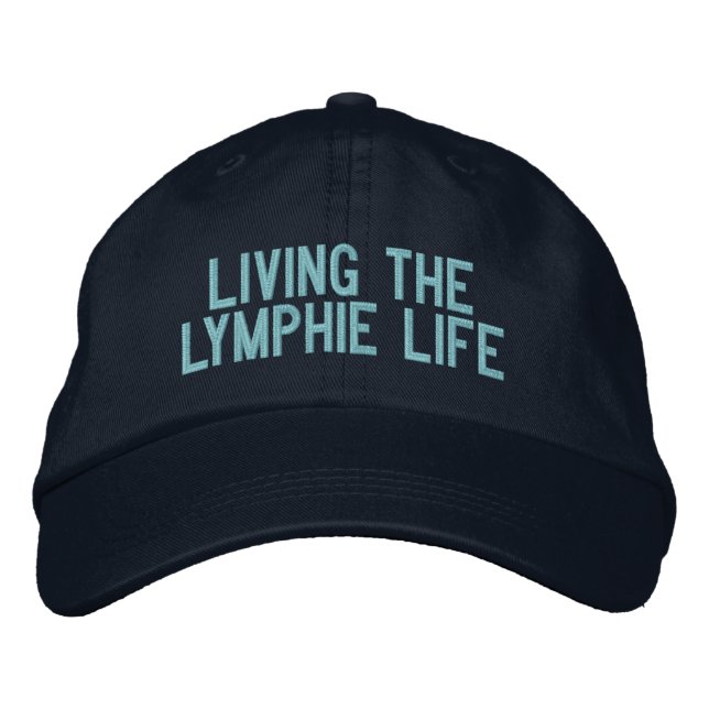 Leben der Lymphie Leben Baseball Cap Bestickte Kappe (Vorderseite)