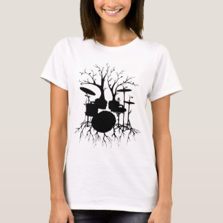 Leben der Schlag zum Tempo von Schaffung ~ Trommel T-Shirt