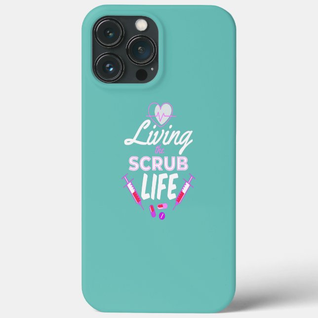 Leben der Scrub Life CNA Krankenpfleger Case-Mate iPhone Hülle (Rückseite)