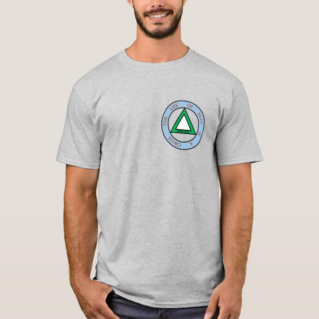 LEBEN DES MENSCHEN T - Shirt (Vorderseite)