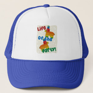 Leben des Party Funny Birthday Pinata Cartoon Truckerkappe