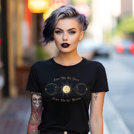 Leben durch die Sonne T-Shirt