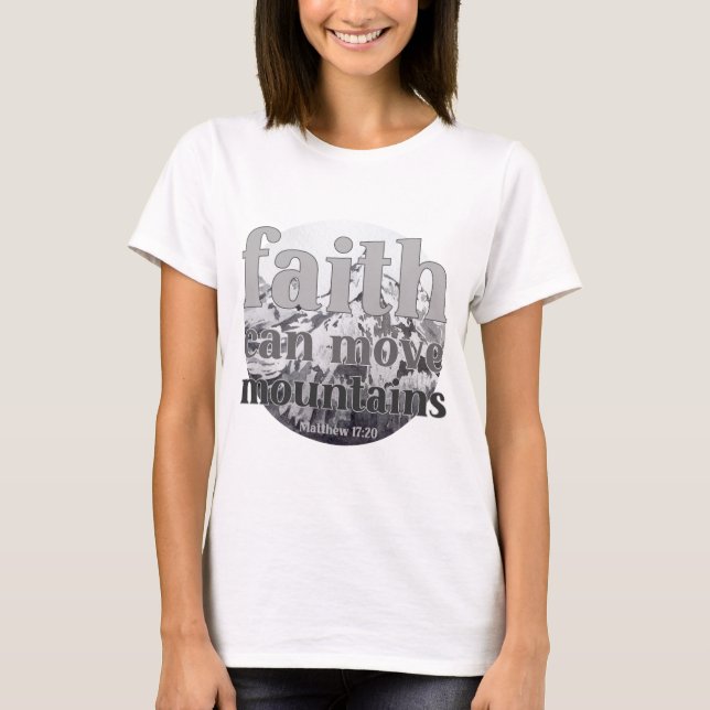 Leben durch Glauben T-Shirt (Vorderseite)