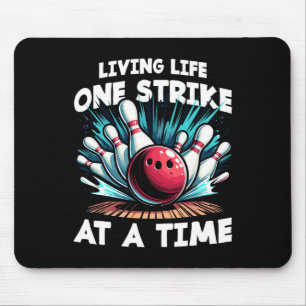 Leben ein Schlag nach dem anderen Mousepad