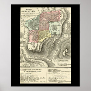 Leben eines Christ Preface Map Poster