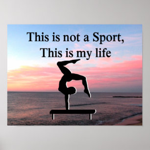 LEBEN EINES GYMNASS POSTER