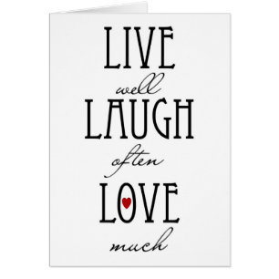 Leben einfacher Text der Lachen-Liebe