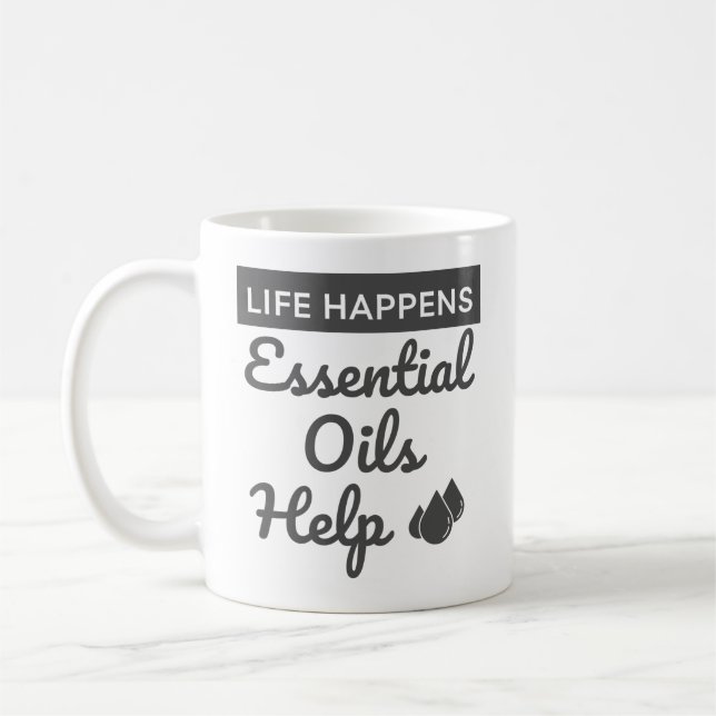 Leben: Essenzielle Öle helfen der Tasse (Links)