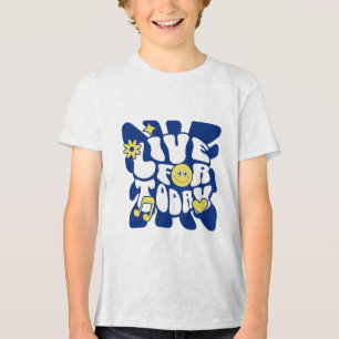 Leben für heute Kinder Tri-Blend Shirt