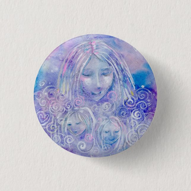 Leben für sie button (Vorderseite)
