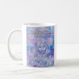 Leben für sie kaffeetasse