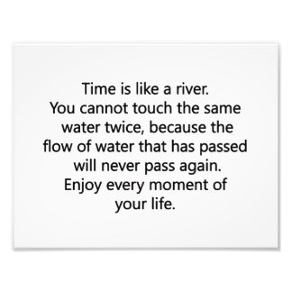 Leben genießen fotodruck