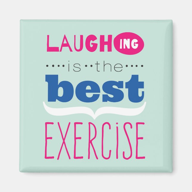 Leben genießen magnet (Vorne)