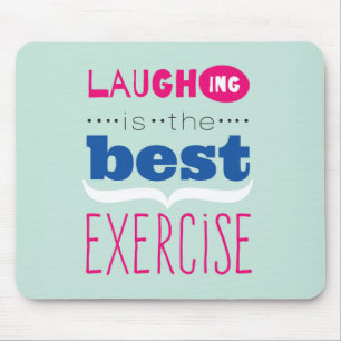 Leben genießen mousepad