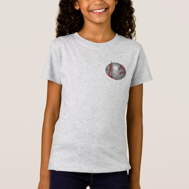 Leben - Genießen Sie das Ride Surfer Girl T-Shirt (Vorderseite)