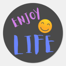 Leben genießen und positiv denken