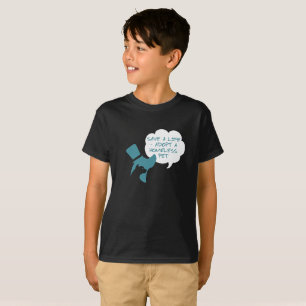 Leben gerettet - ein Obdachloser adoptiert T-Shirt