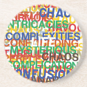 Leben Getränkeuntersetzer