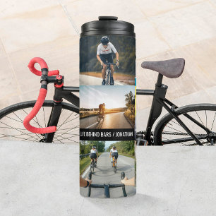 Leben hinter Bars Persönliche Bilder Fahrradfreund Thermosbecher