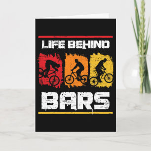 Leben hinter Rs Mountainbiken für ein Mountainbike Karte