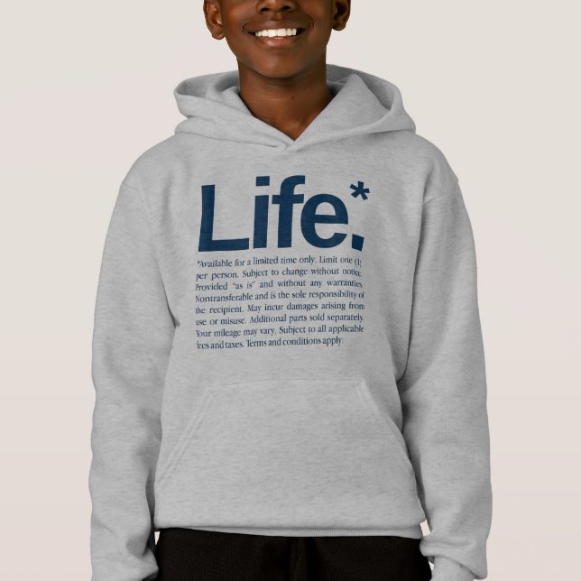 Leben* Hoodie (Vorderseite)