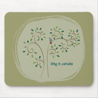 Leben im Paradies Mousepad