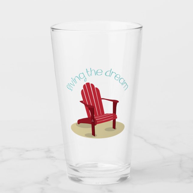Leben im Traum Glas (Vorderseite)