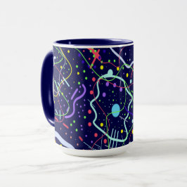 Leben im Weltraum Tasse