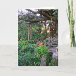 Leben in der Blankokarte Bäume Karte