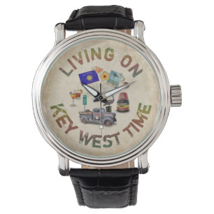 Leben in der westlichen Schlüsselzeit Armbanduhr
