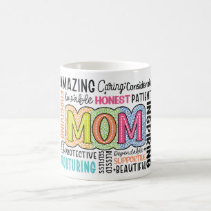 Leben in inspirierender Mama Kaffeetasse