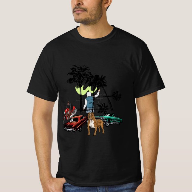 Leben in LA T-Shirt (Vorderseite)