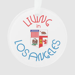 Leben in Los Angeles Ornament
