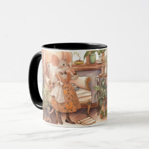 Leben in Mäuse Stadt - Mein glücklicher Ort Tasse
