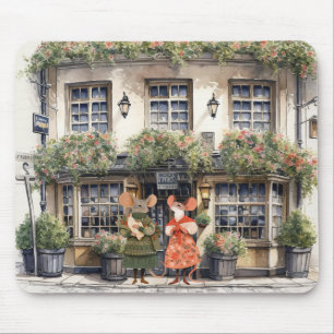 Leben in Mäusestadt - Einkaufspassagen Mousepad