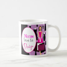 Leben in Shop-Tasse