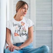 Leben in voller Blüte fühlen sich gut zitiert