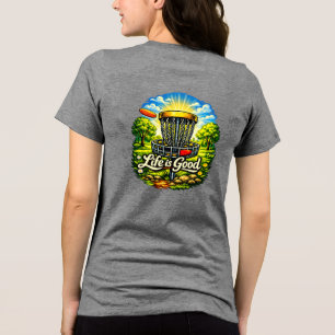 Leben ist gut Tri-Blend shirt